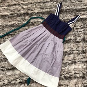 Silence + Noise Anthropologie Color Block Dress sm